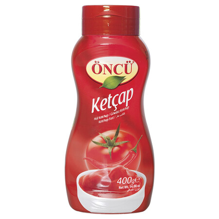 Oncu Ketchup Hot 400Gr Plastic