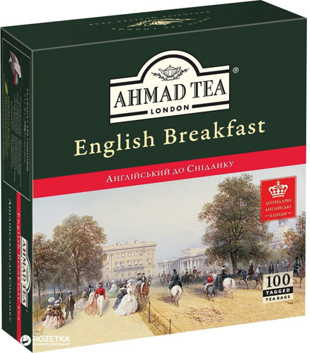 Ahmad English Breakfast Tea 100Tb (Tag)