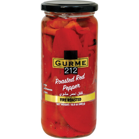 Gurme 212 Roasted Red Pepper 500Cc Glass