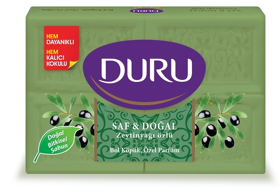 Duru Pure&Natural Olive Oil  Soap 150Gx4