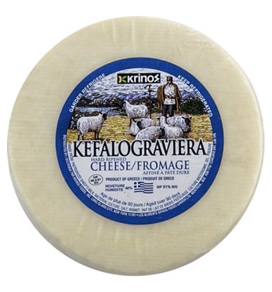 Krinos Kefalograviera Cheese 1 kg