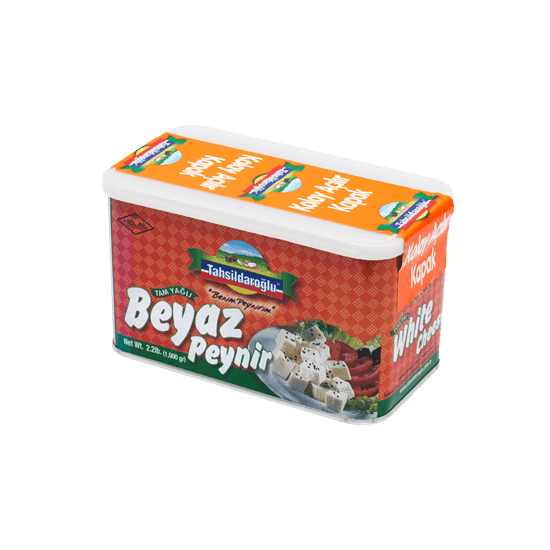 Tahsildaroglu Full Fat White Cheese 1kg tin