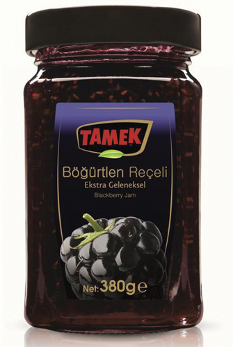 Tamek Blackberry Jam 380Gr Glass