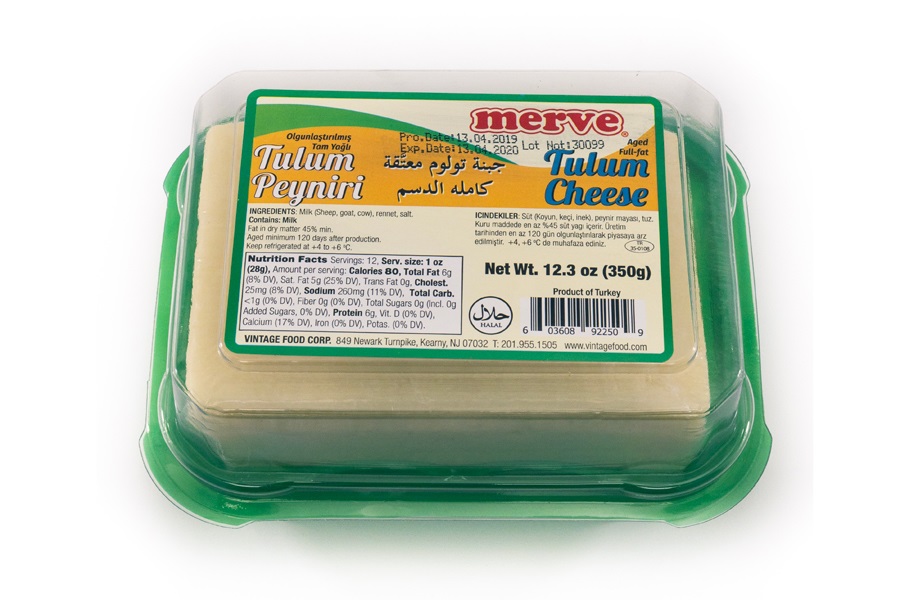 Merve Aged Full Fat Tulum Cheese 350Gr