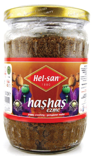 Hel-San Popy Paste 500Gr Glass