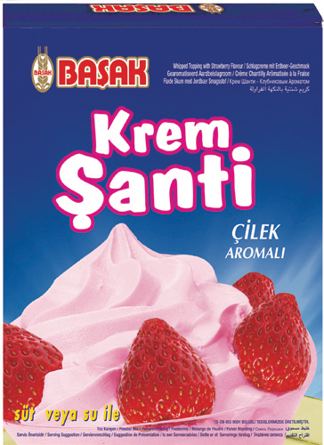 Basak Whipped Cream Strawberry 150Gr