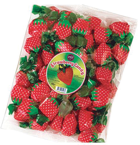 Elit Fruit Filled Strawberry Candy 400Gr