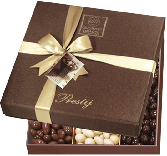 Elit Gourmet Dragee Prestige Brown Box 400Gr