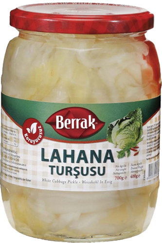 Berrak Cabbage Pickles 720Ml Glass