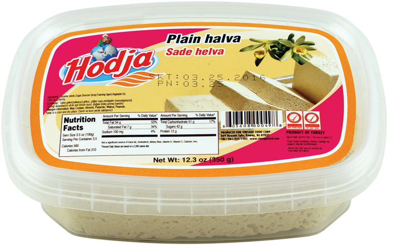 Hodja Plain Halva Premium 350Gr