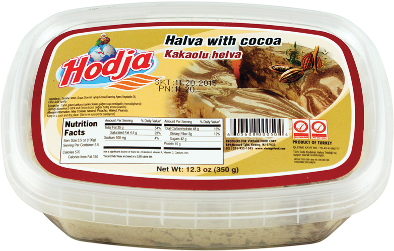 Hodja Cocoa Halva Premium 350Gr