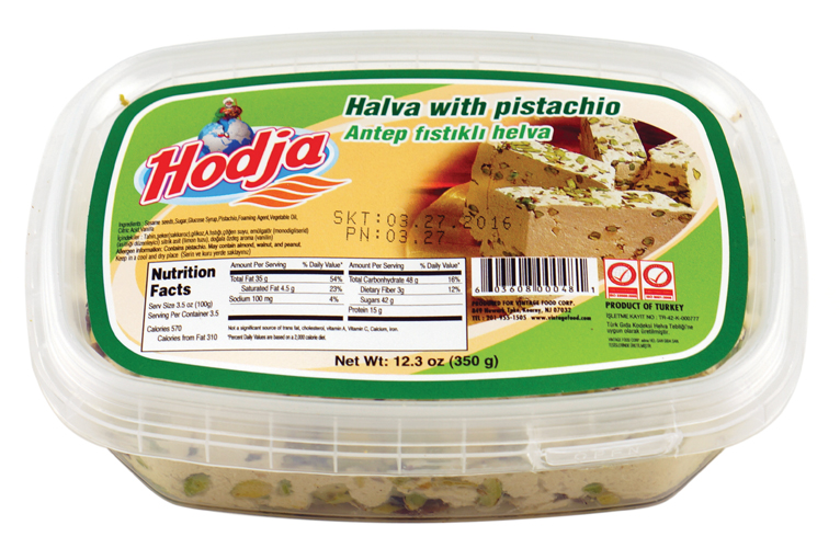 Hodja Pistachio Halva Premium 350Gr