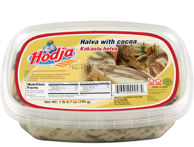 Hodja Cocoa Halva Premium 700Gr