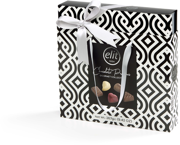 Elit Gourmet Praline Chocolate W/Bag 267Gr
