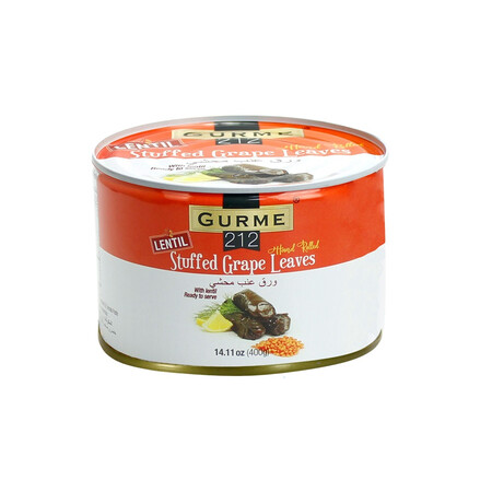 Gurme 212 Lentil Stuffed Grape Leaves 400Gr Can