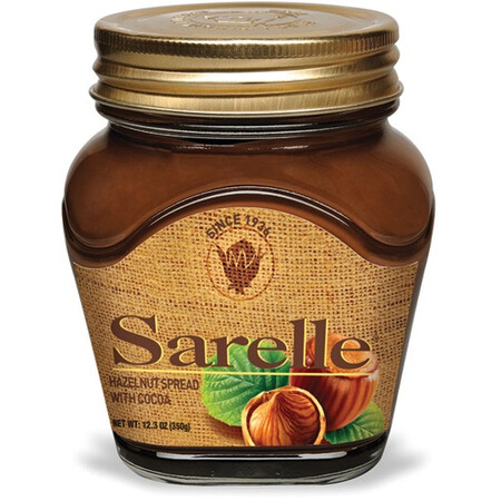 Sarelle Hazelnut Spread W Cocoa 350g