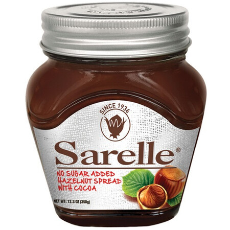 Sarelle Sugar Free Hazelnut Spread W Cocoa 350g