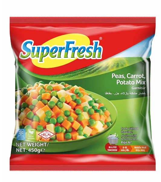 Superfresh Garnish W/ Potato 450Gr