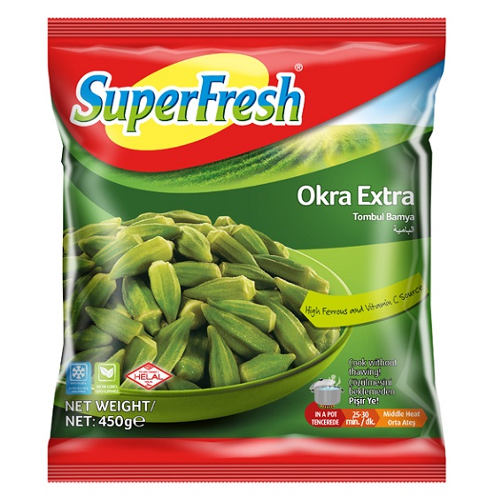 Superfresh Okra Frozen 450Gr