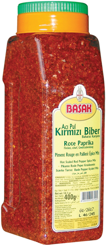 Basak Hot Scaled Red Pepper (Pul Biber) 400Gr