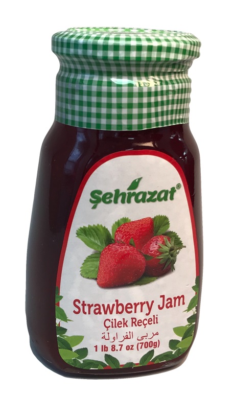 Sehrazat Strawberry Jam 700G Glass