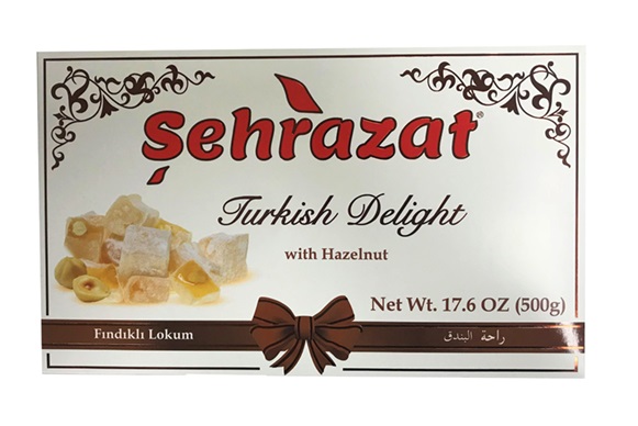 Sehrazat Turkish Delight With Hazelnut 500Gr
