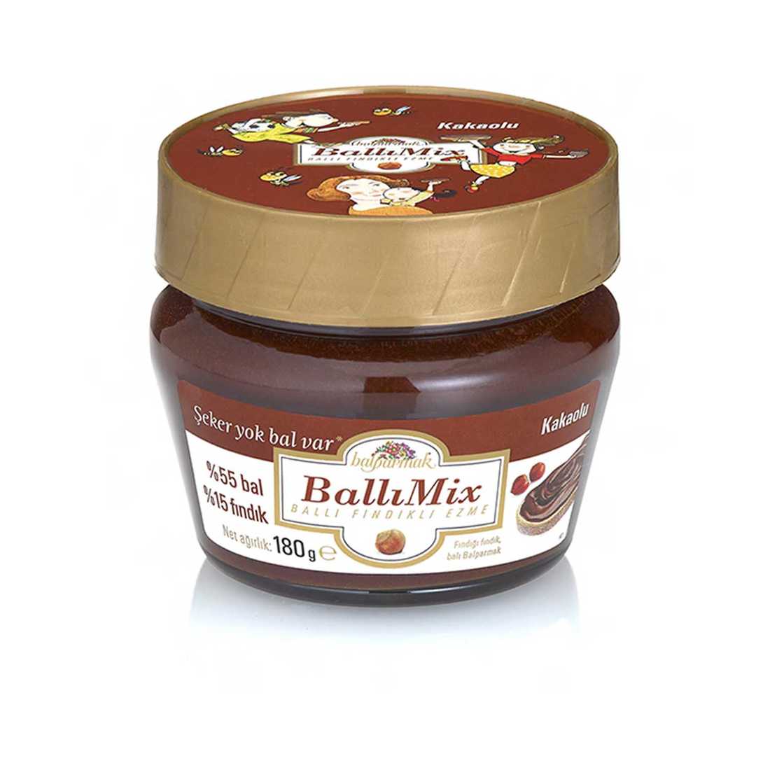 Balparmak Honeymix W Cocoa 180Gr Glass Jar