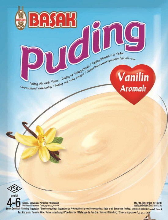 Basak Vanilla Puding 130Gr
