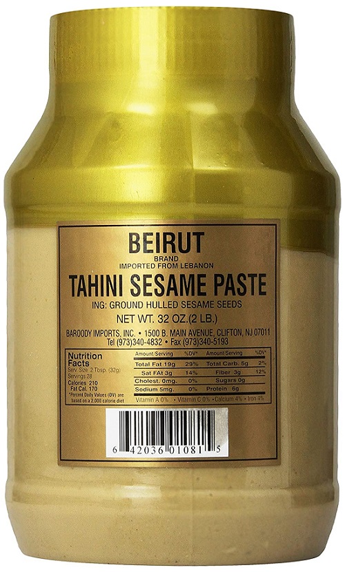 Beirut Tahini Plastic 2 Lb