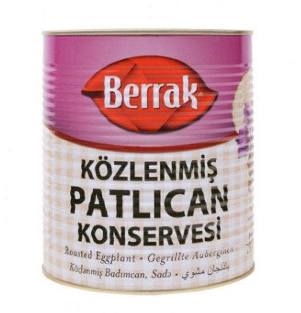 Berrak Roasted Eggplant 2800Gr Can