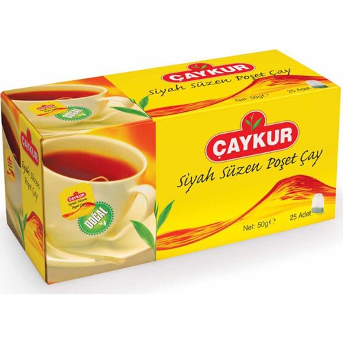 Caykur Siyah Suzme Poset 25Tb 50Gr