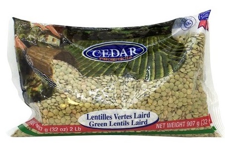 Cedar Green Lentils (LG) 907g