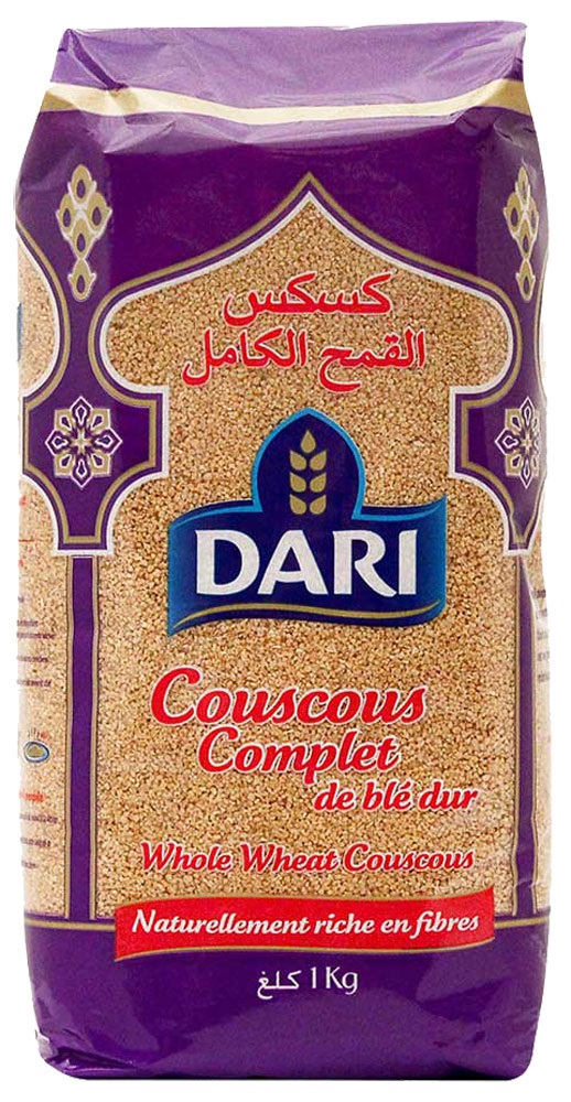 Dari Couscous Whole Wheat 1Kg