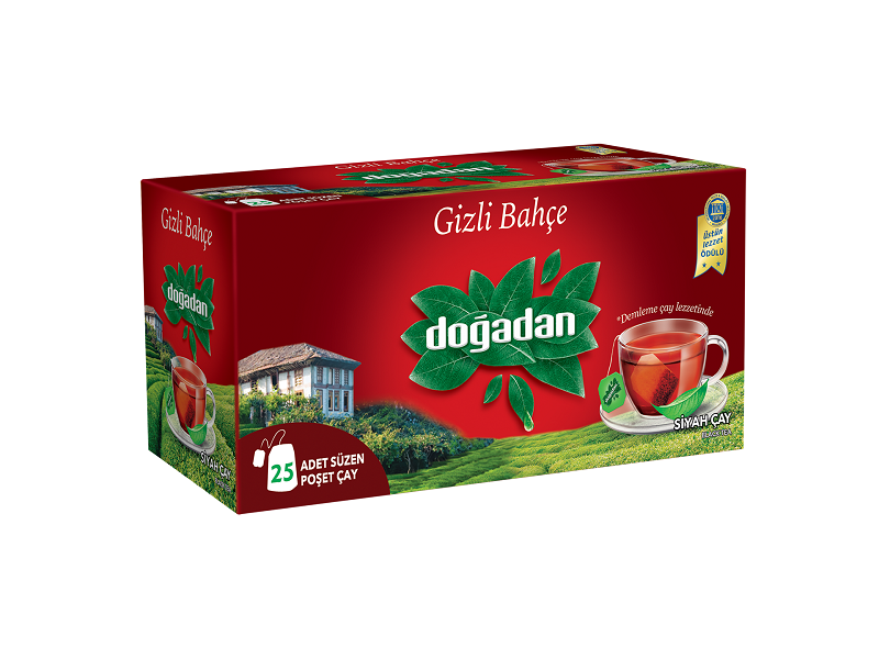 Dogadan Gizli Bahce Black Tea 25Pc Tea Bag 50Gr