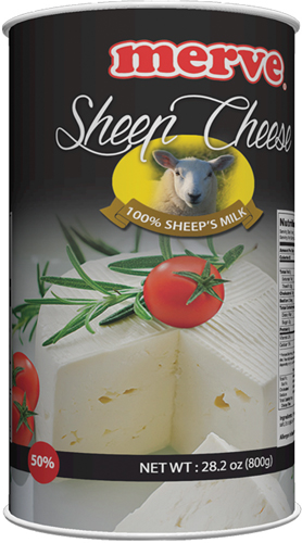 Merve Sheep Cheese 50% 800Gr