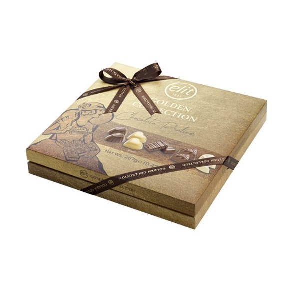 Elit Golden Collection Chocolate Gold Tin 267Gr