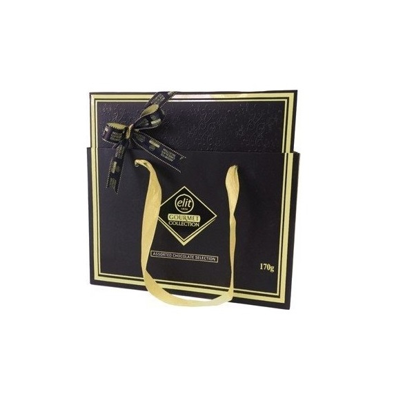 Elit Gourmet Collection Chocolate Pralines W/Bag 160Gr