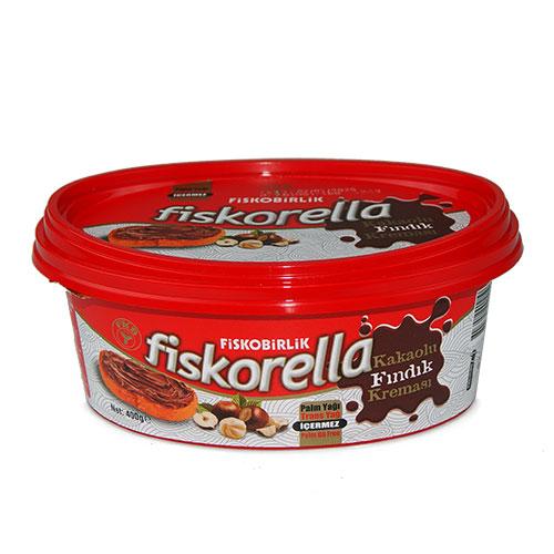 Fiskobirlik Fiskorella Hazelnut Spread W Cocoa 400Gr