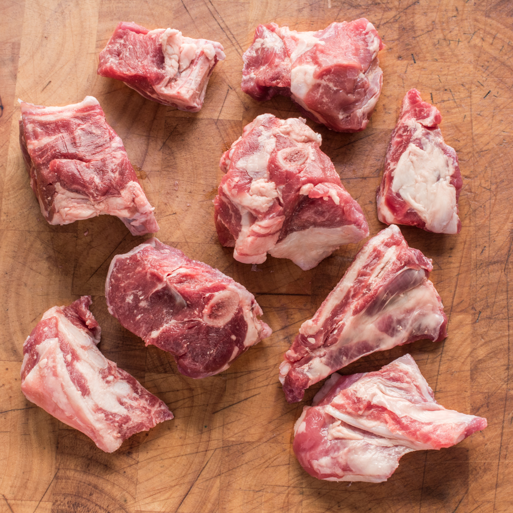 Goat for Stew Bone-In  1Lb