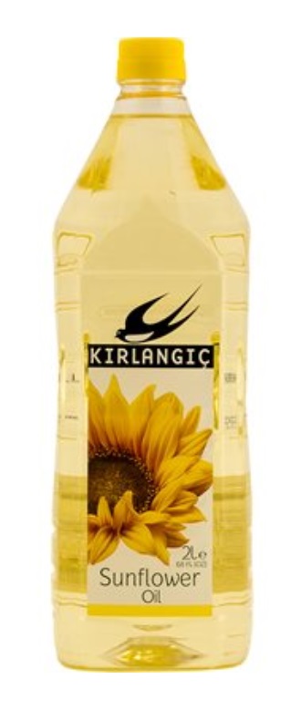 Kirlangic Sunflower Oil 2 ltr plastic btls
