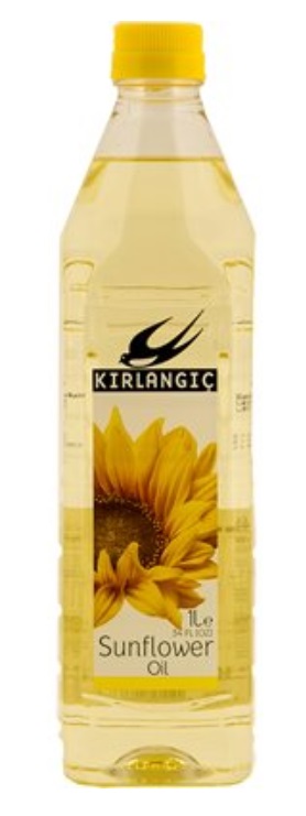 Kirlangic Sunflower Oil 1 ltr plastic btls