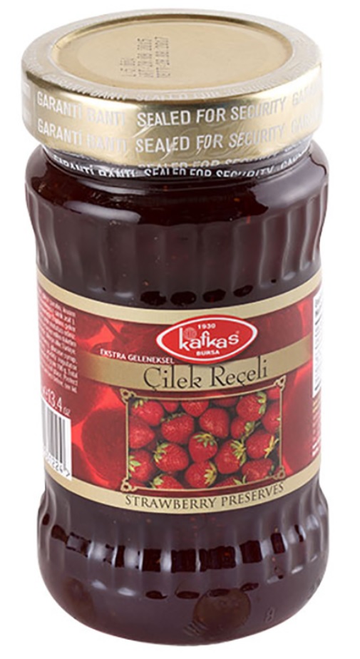 Kafkas Strawberry Preserves 380Gr Glass