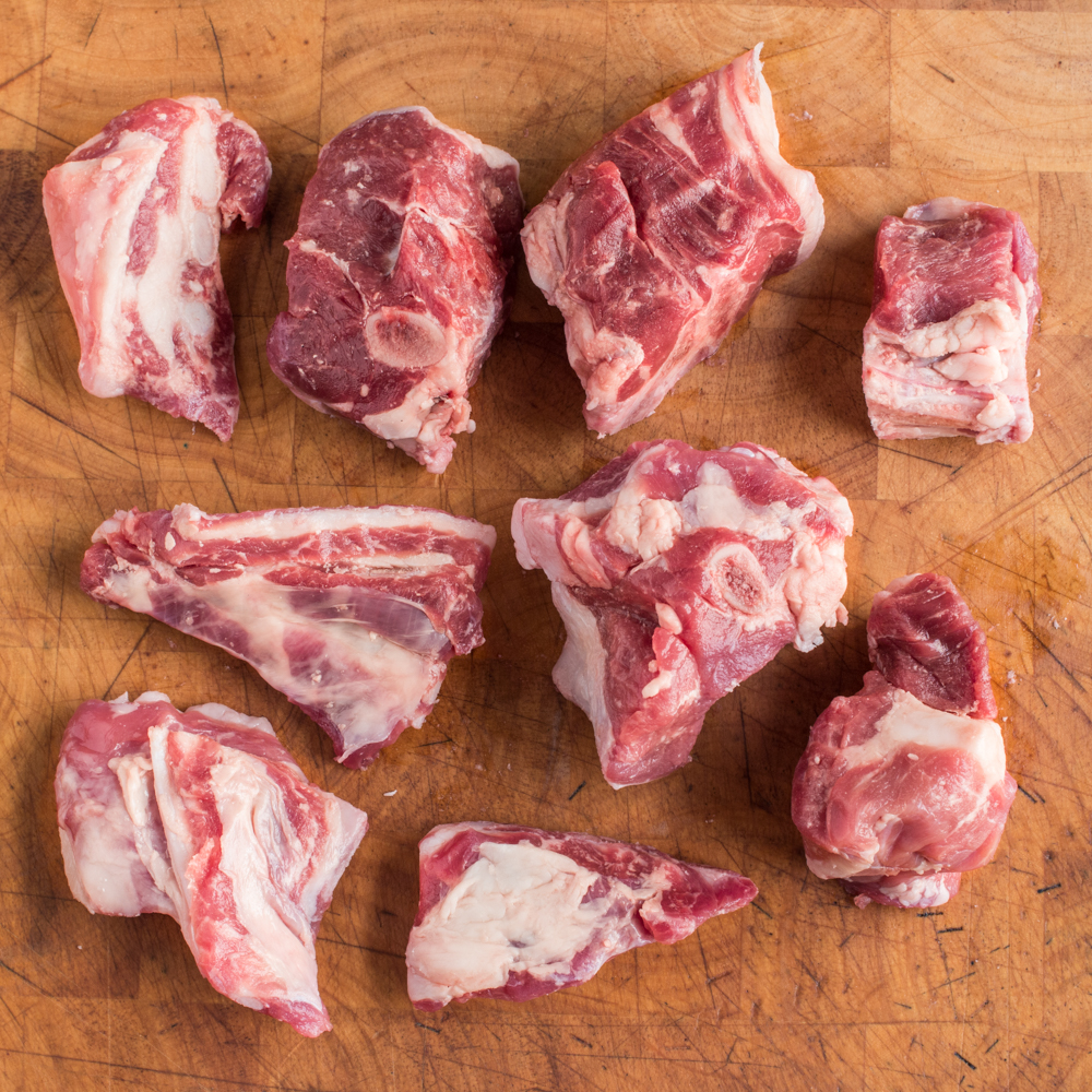 Lamb for Stew Bone-In 1Lb