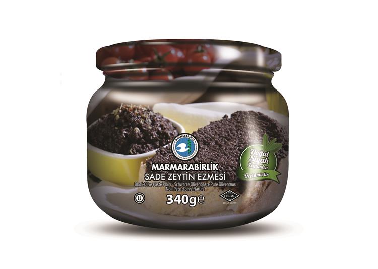 Marmara Birlik Black Olive Paste 340Gr Glass