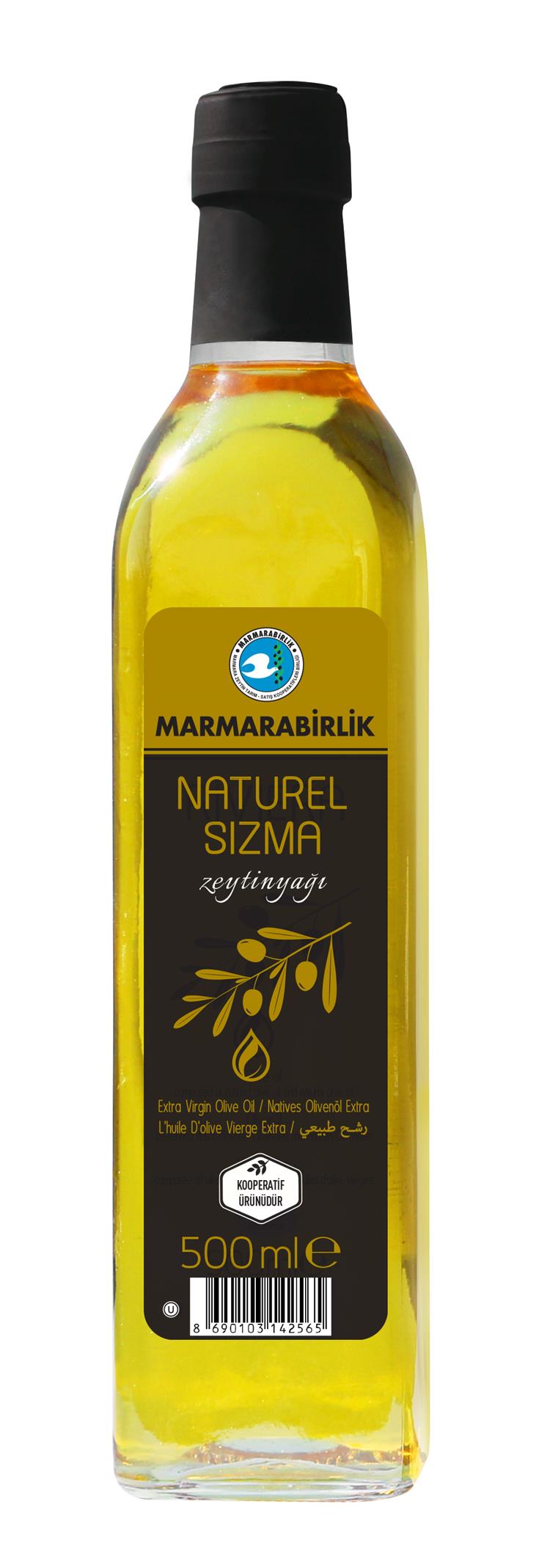 Marmara Birlik Extra Virgin Olive Oil  500Ml Glass