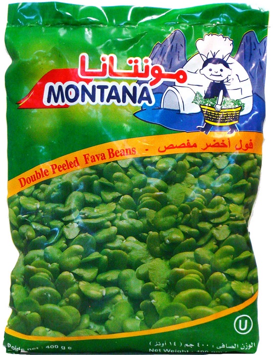 Montana Frozen Double Peeled Fava 400g