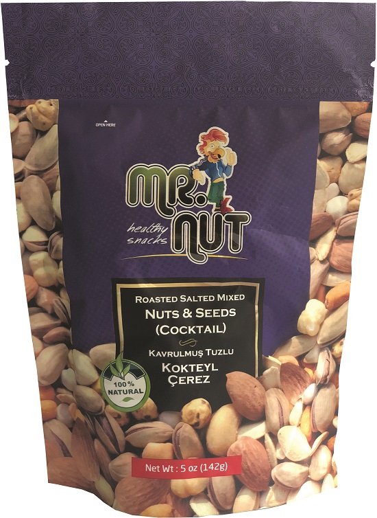 Mr. Nut Mixed Nuts (Coctail) 5 Oz (142Gr)