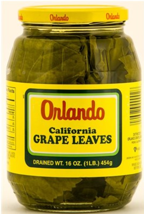 Orlando Grape Leaves jars (16 oz drained)