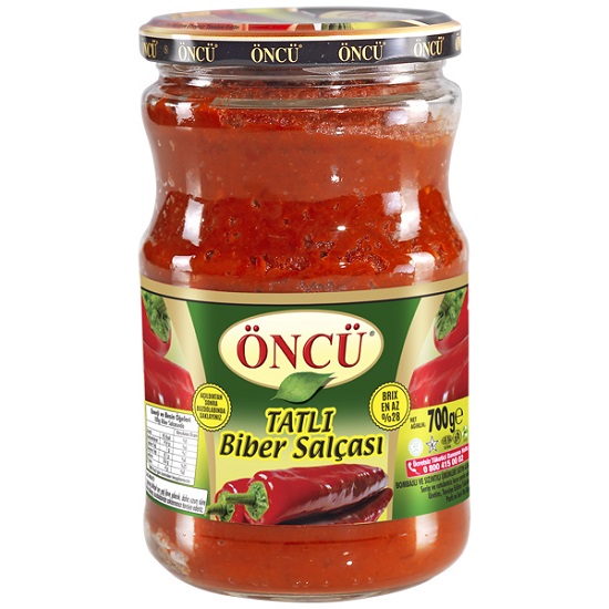 Oncu Red Peper Paste Mild - 700Gr