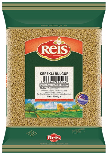 Reis Esmer Kepekli Pilavlik Bulgur 1Kg